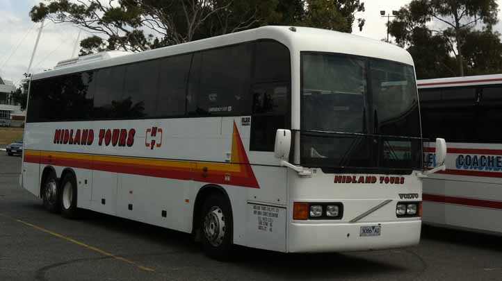 Midland Tours Volvo B12R Volgren 11